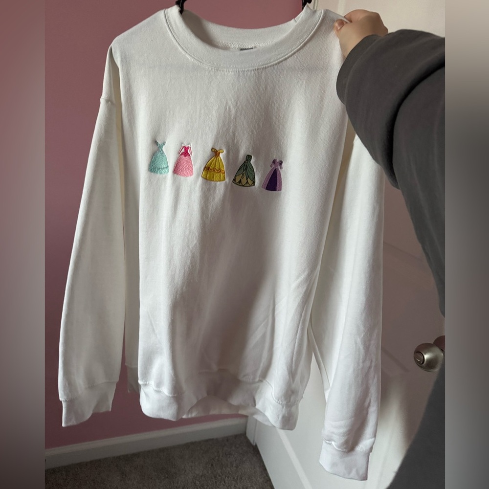 👑 Embroidered Princess Sweatshirt 👑